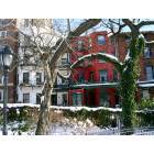 Brooklyn: Brooklyn Heights Promenade in the snow.