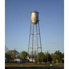 Glenns Ferry: Water tower on a spring evening