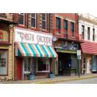 Monessen: donner avenue, including the pasta shoppe and the heritage museum
