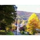 Autumn view of downtown Rockwood