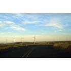 Condon: : Windmills outside Condon by Air Station