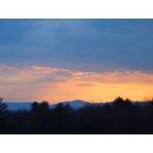 Greenville: catskill mountains sunset