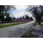 Hemingford, Nebraska Avenue of Flags