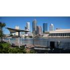Tampa: : downtown tampa from davis islands