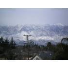 Beaumont: : Mountains after a dusting of snow