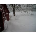 1st snow fall of 2008-A farm house on 171