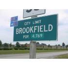 Brookfield: Brookfield Population Sign
