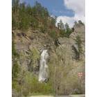 Spearfish: : Bridal Veil Falls, Spearfish Canyon, SD