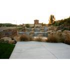 Chino Hills: : Waterfall pond built by the city of Chino Hills.