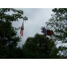 Kernersville: through the dark skys the flag still waves at harmon park kernersville,nc
