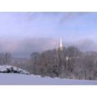 Leominster: : St. Cecelia's Church on a Snowy Morning