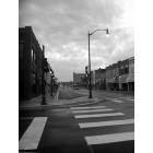 Claremore: : Downtown Claremore at a cross walk