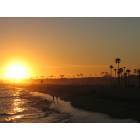 Newport Beach: Sunset from the Balboa Pier