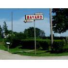 Bayard: Bayard Business District Sign