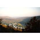 Jim Thorpe: : View of Jim Thorpe Heights from Mount Pisgah at Switchback Point