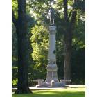 Fayetteville: Statue in the Confederate Cemetery