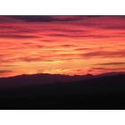 Winnemucca: Sunset on Winnemucca mountain