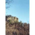 Campton: Chimney Rock in the Red River Gorge near Campton Kentucky.