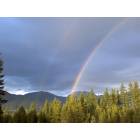 Thompson Falls: : Double Rainbow over Thompson Falls