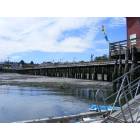 Coupeville: : Looking inland from the boat dock on the wharf
