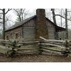 Gladewater: Log Cabin at Mrs. Lee's Garden