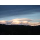 Nevada City: : Strange cloud above my home on Banner Mountian Idheo Maryland Rd - Photograph taken atop the hill on Dorsey Dr Grass Valley CA 2008