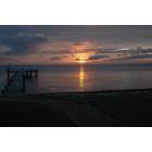 Deal Island: : sunset