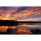 West Bloomfield Township: Sunrise on middle Straits lake