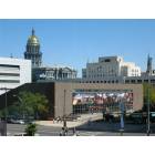 Denver: : Colorado History Museum with Capitol building in background