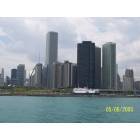 Chicago: : chicago skyline from navy pier
