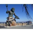 Virginia Beach: : King Neptune on the boardwalk