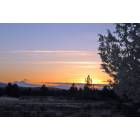 Prineville: : view from up Juniper Canyon at dusk