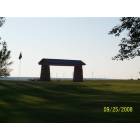 Big Spring: : Comanche Trail Golf Course with Wind Turbines in background
