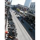 Galveston: : The Strand during Lone Star Motorcycle Rally