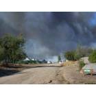Ramona: The October 2007 Witch Creek wildfire is only an hour old as it begins to overtake Triple-T Ranch in the 