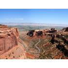 Grand Junction: Overlooking Grand Junction from Colorado Nat'l Monument