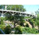 Greenville: Pedestrian Suspension Bridge - Falls Park