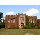 Boston: The old high school in Boston, Indiana, which has not been used since 1963