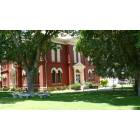Alpine: : Brewster County Courthouse in the summer time.