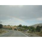 Bear Valley Springs: A rainbow decorates the sky.