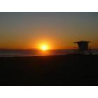 Huntington Beach: : sunset