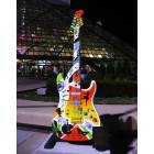 Cleveland: : Guitar in front of the Rock Hall