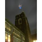 New Wilmington: : Old Main, Westminster College, New Wilmington, PA on a November night