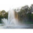 Ridley Park lake fountain