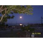 Hawthorne: : Full moon over Walker Lake
