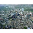 Rochester: Aerial view of downtown Rochester Minnesota