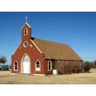 Eldorado: Pretty Church, Eldorado, TX