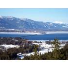 Sandpoint: : Winter View of Sandpoint and Lake Pend Oreille