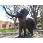 Santa Fe: Elephant statue in Santa Fe