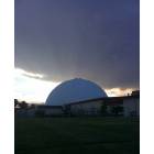 Payette: A Picture of the Peyette high school dome from behind